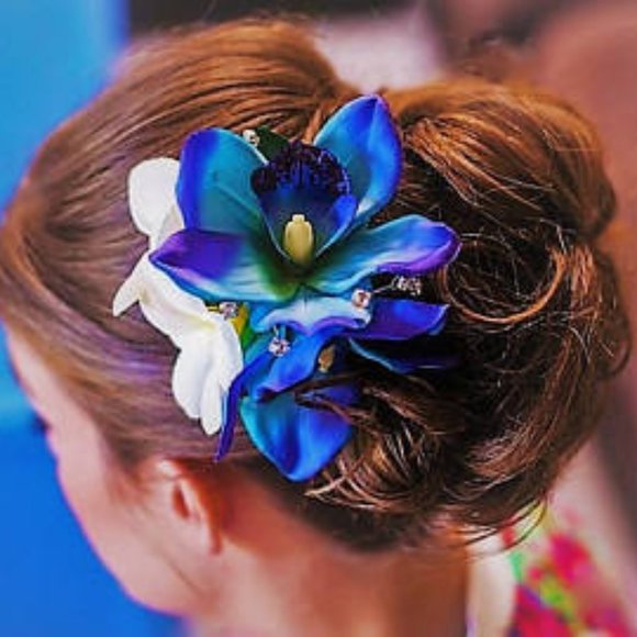 Tropical Wedding Headpiece - Picture 3 of 7